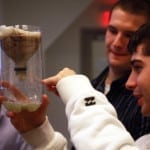Students make water filters