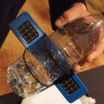 Solar water disinfection indicator