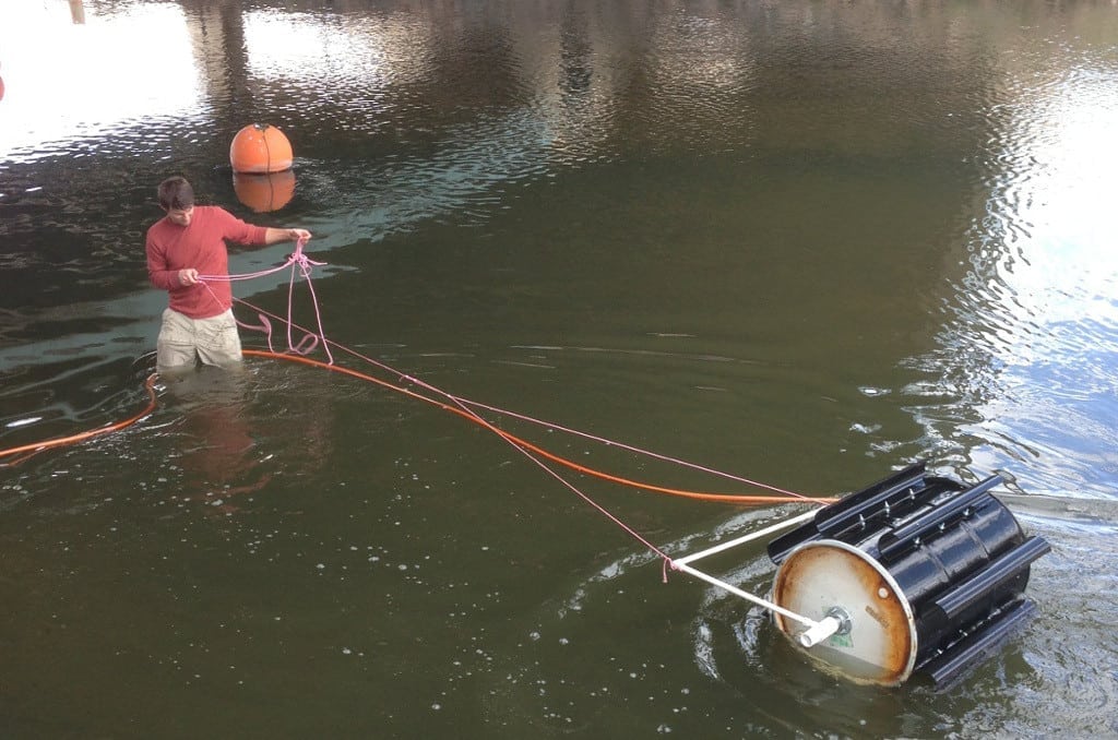water powered pump