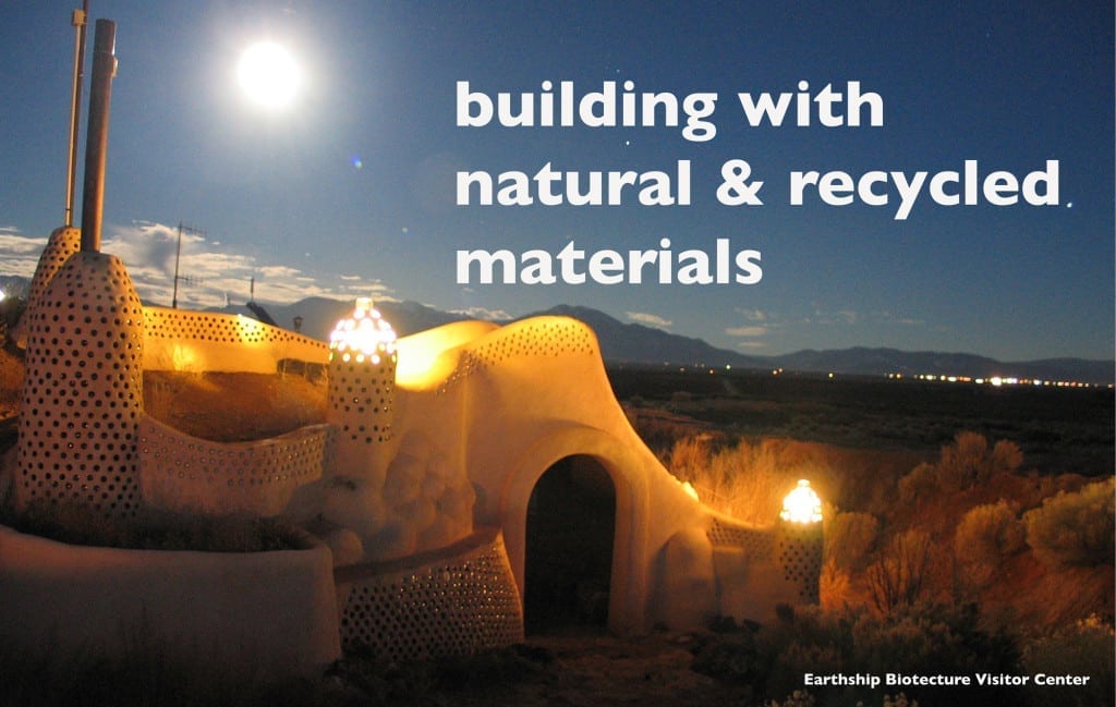 Building with natural resources