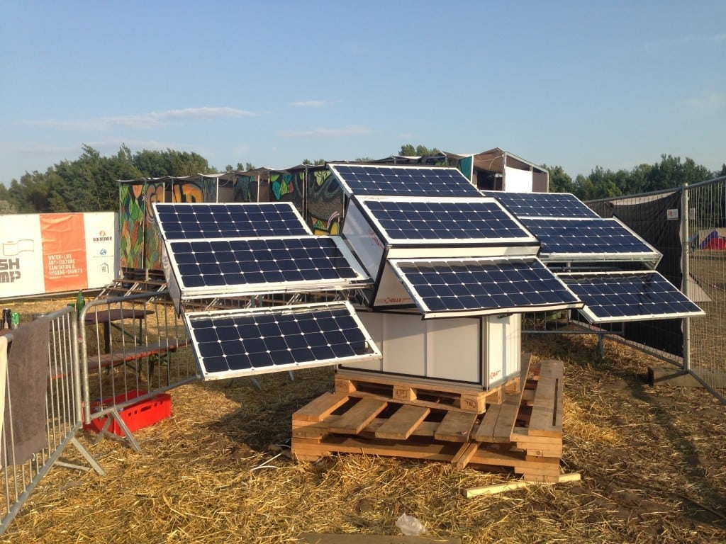 Sunzilla solar-powered generator