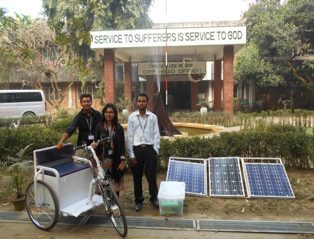 solar electric wheelchair development team