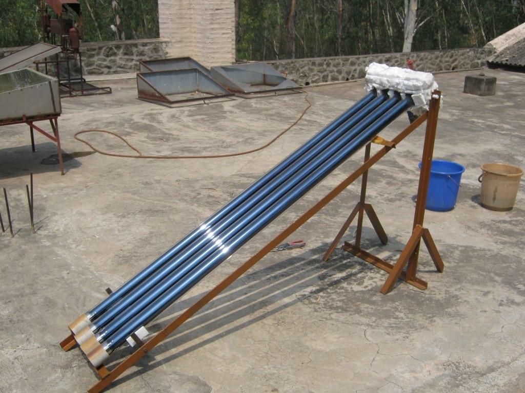 Tubular solar boiler