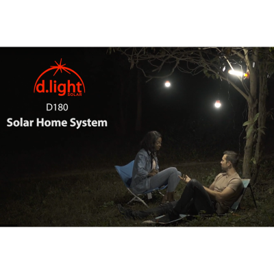 Demonstration of the d.Light D180 Solar Home System