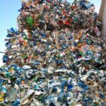 A mound of plastic waste